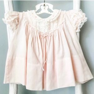 Vintage 1950's Castro & Co. Cotton Baby Girl Dress